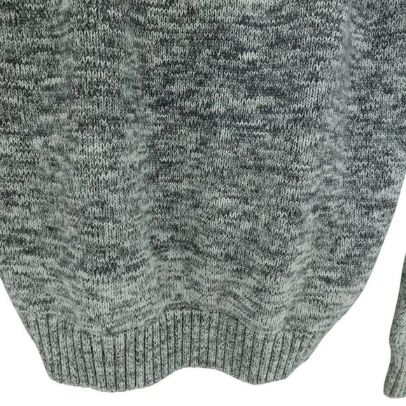 JB Holt Gray Half-Zip Cotton Men’s Sweater Size Large - Picture 8 of 14
